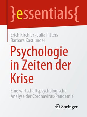 cover image of Psychologie in Zeiten der Krise